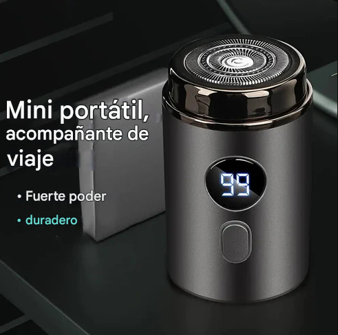 Mini Rasuradora Eléctrica Portátil - Afeitado Preciso, Rápido y Sin Esfuerzo