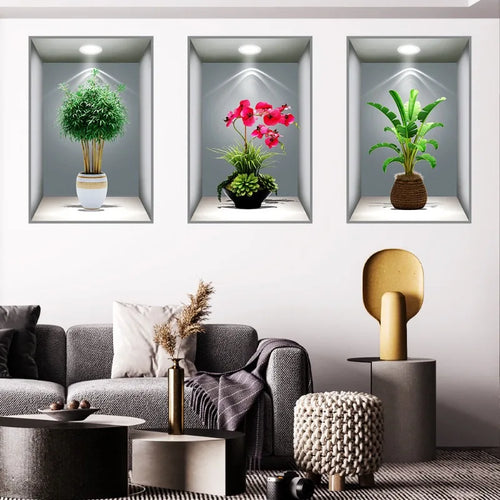 Decora Fácilmente con Pegatinas 3D Naturales
