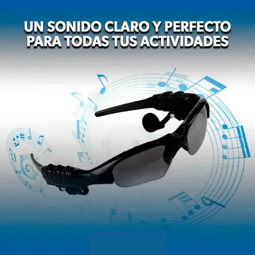 Lentes de sol con audio bluetooth